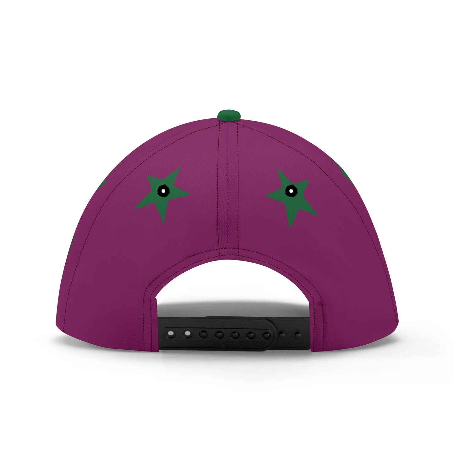 L.M.A. Leaf Me Alone 420  Purple/Green Baseball Cap