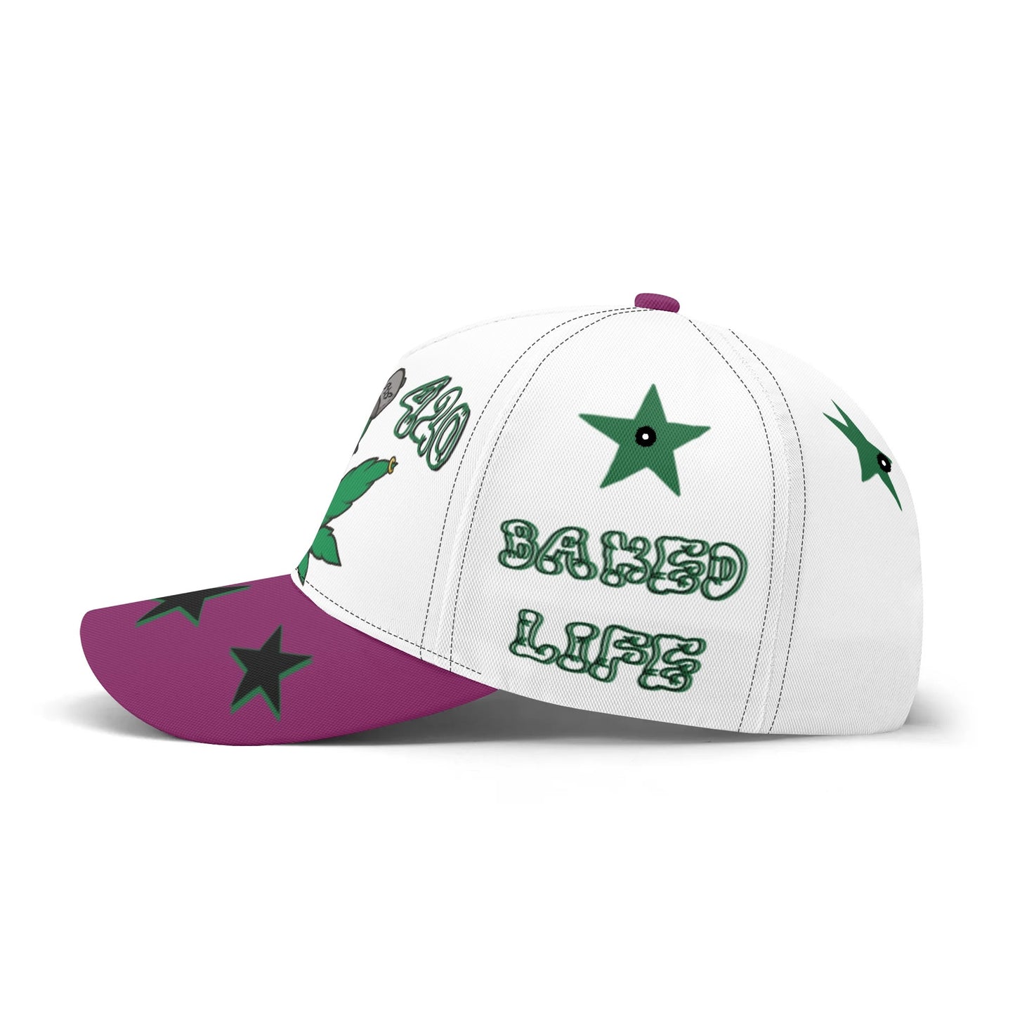 L.M.A. Leaf Me Alone 420  Baseball Cap