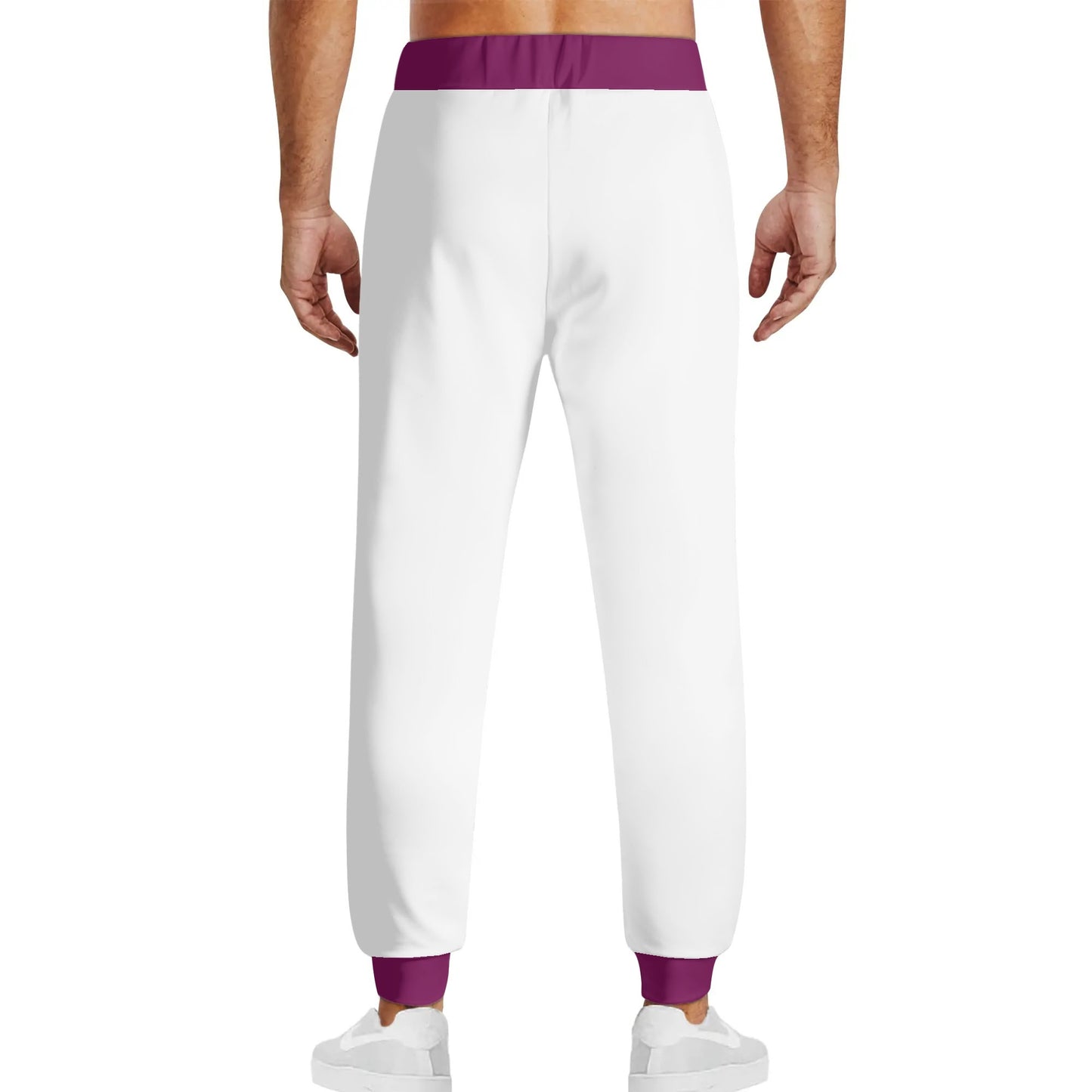 L.M.A. Leaf Me Alone 420 Reboot Mens Purple/White Sweatpants