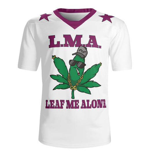 L.M.A. Leaf Me Alone 420 Reboot Rugby Jersey