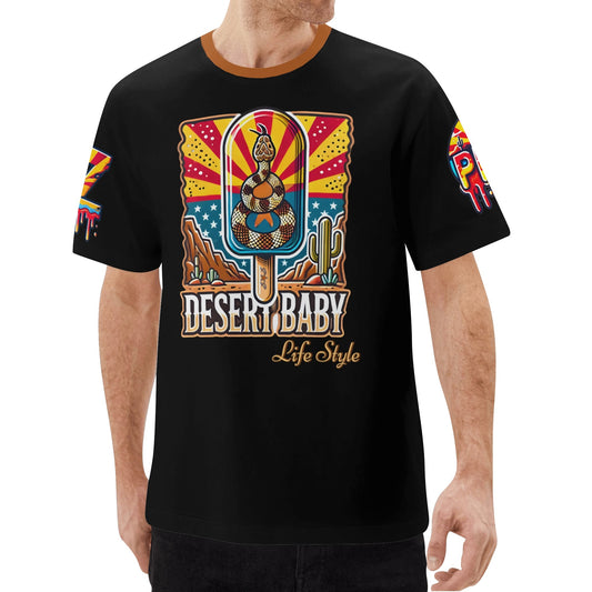 Vulture Valley Black/Brown Mens Classic T-Shirt