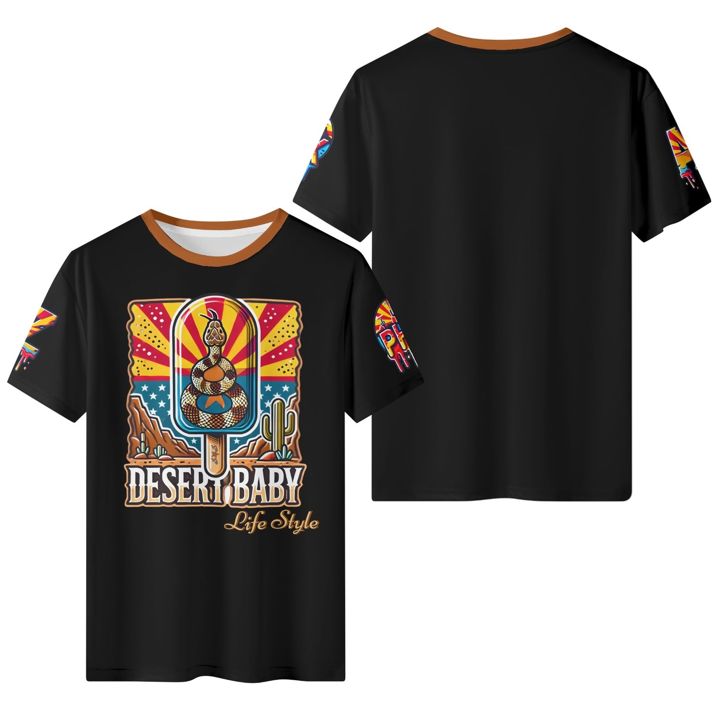 Vulture Valley Black/Brown Mens Classic T-Shirt