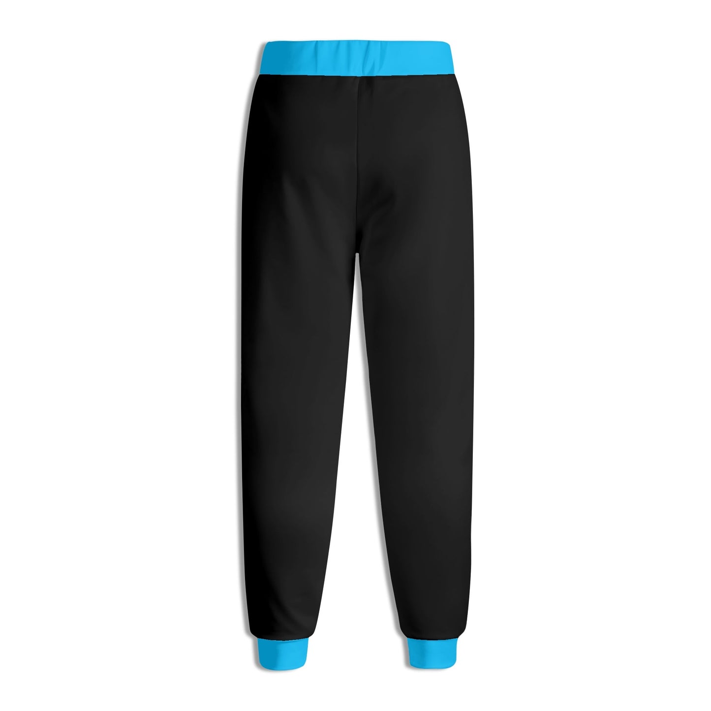 Vulture Valley Mens Black/Turquoise Sweatpants