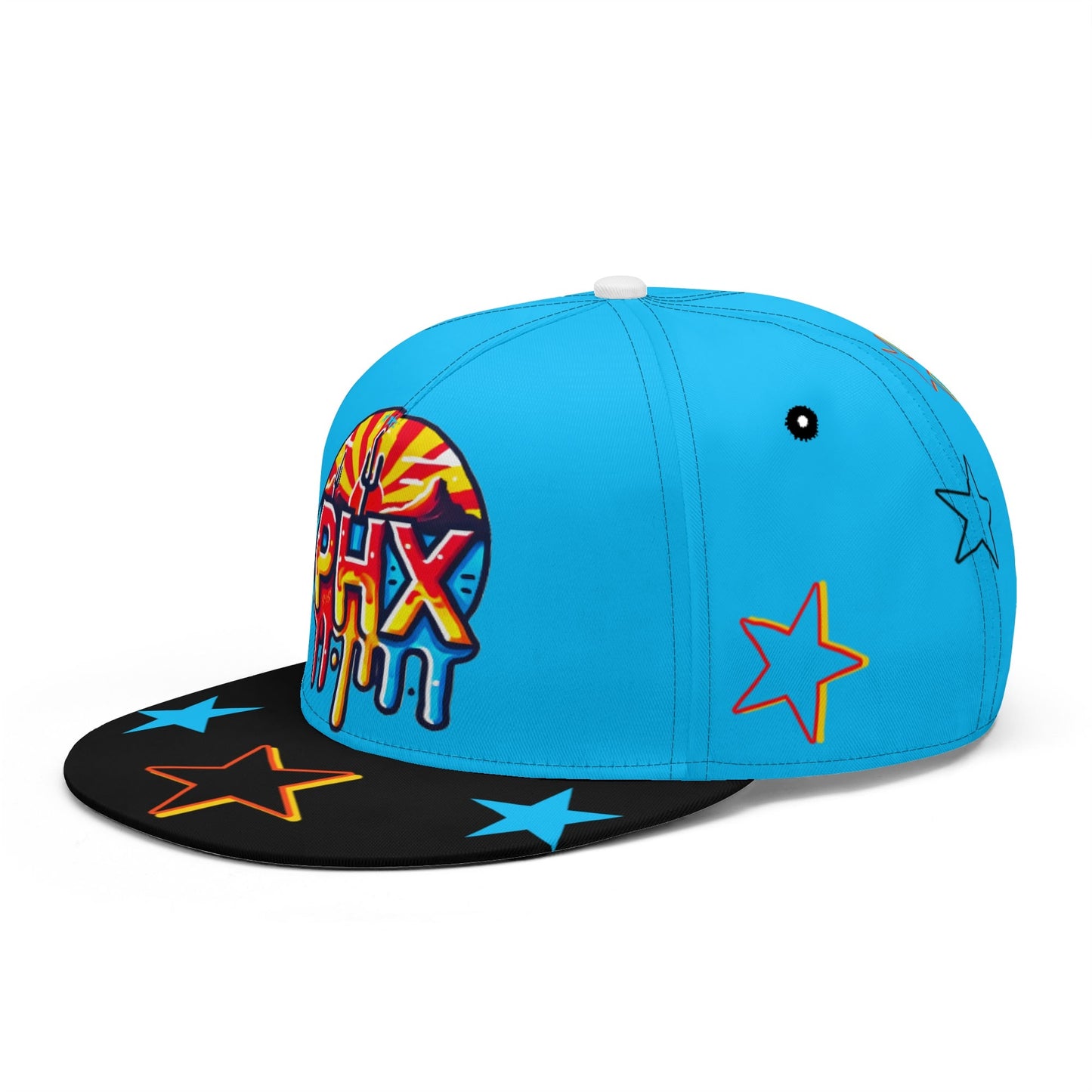 Vulture Valley Turquoise/Black Classic Snap backs