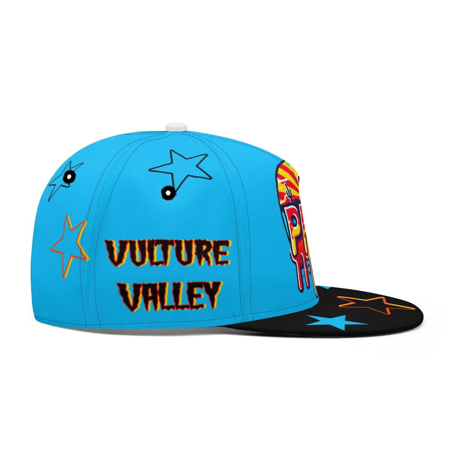 Vulture Valley Turquoise/Black Classic Snap backs