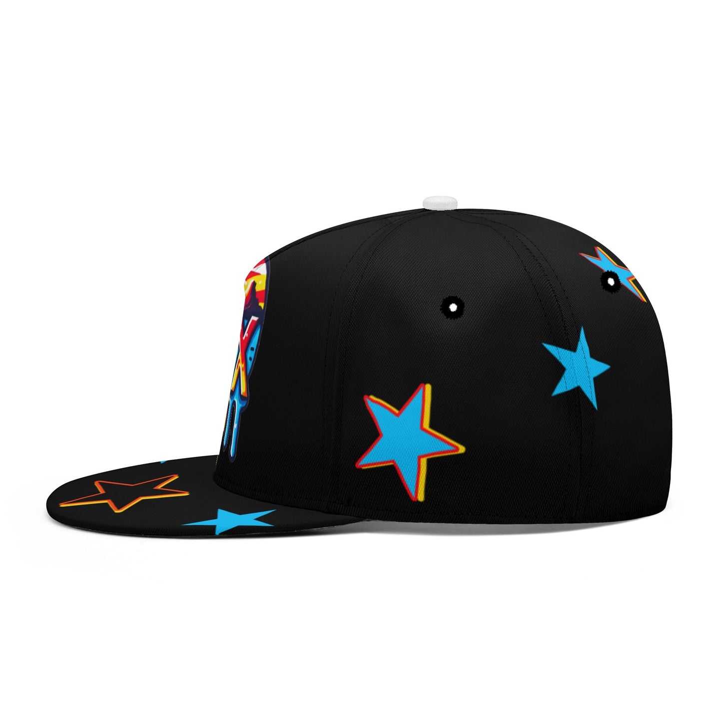 Vulture Valley Black Classic Snap backs