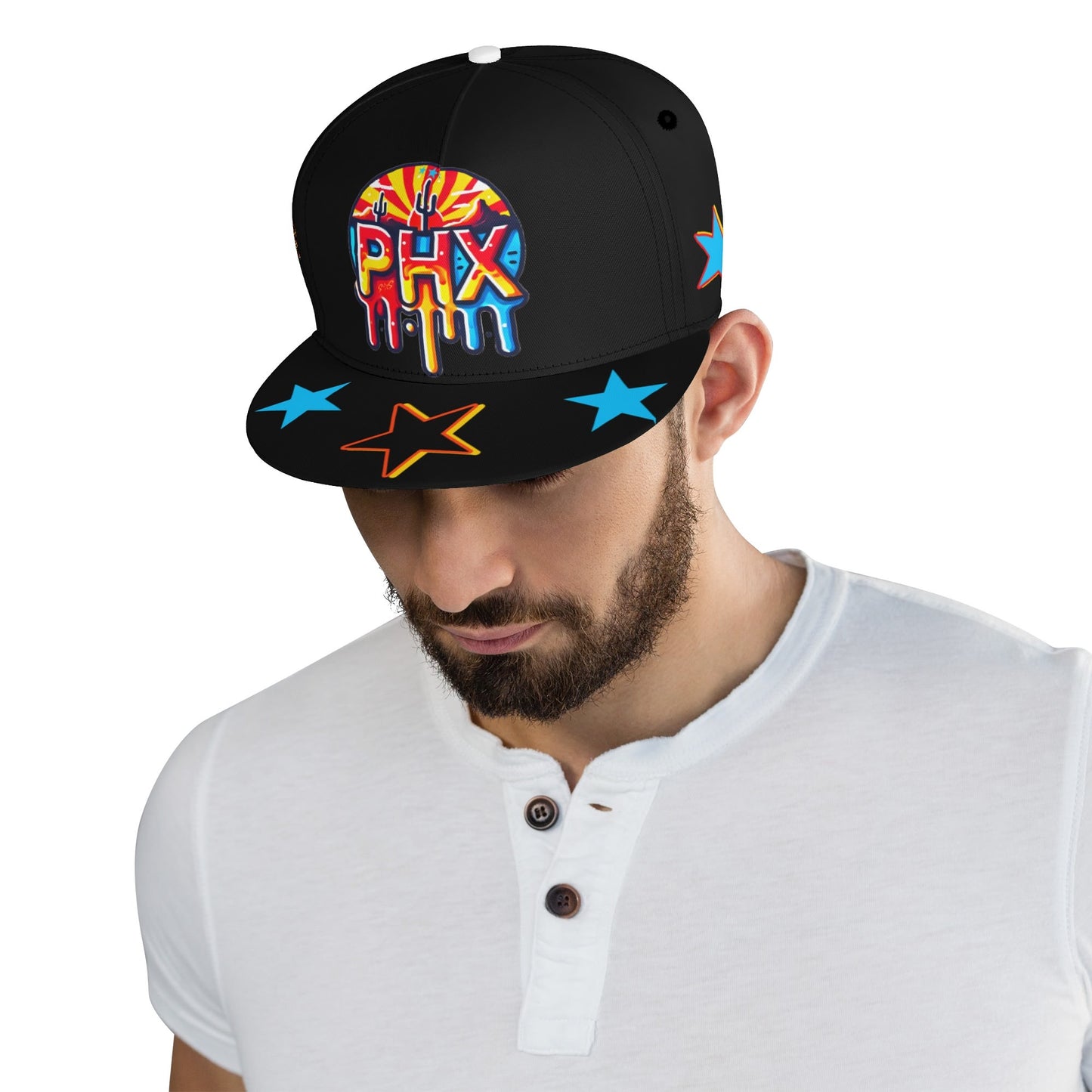 Vulture Valley Black Classic Snap backs