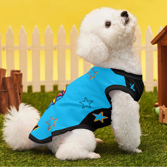 Vulture Valley  Turquoise/Black Pet Hoodies for Small Medium Dogs