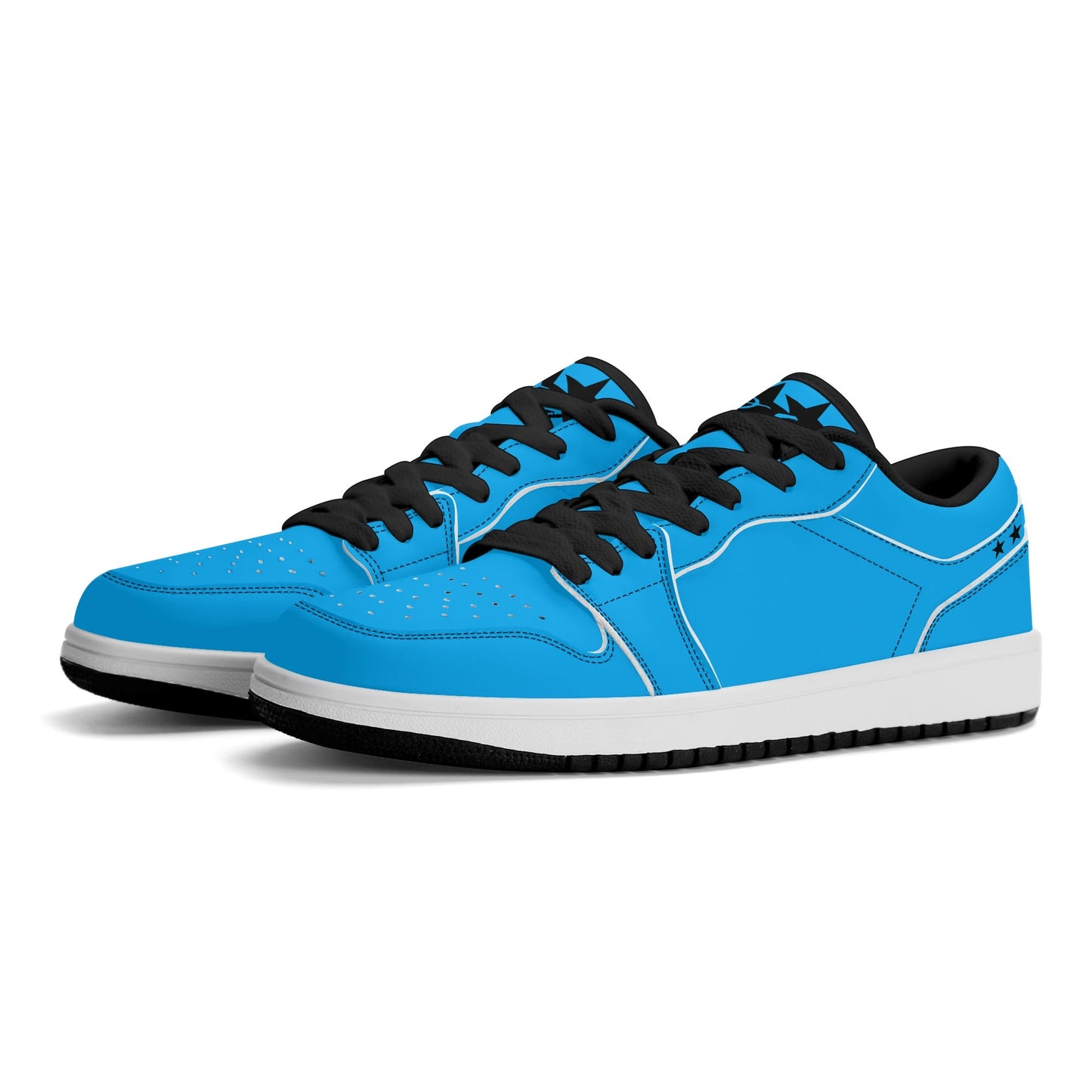 Vulture Valley Mens turquoise Leather Low Top Valley Kicks