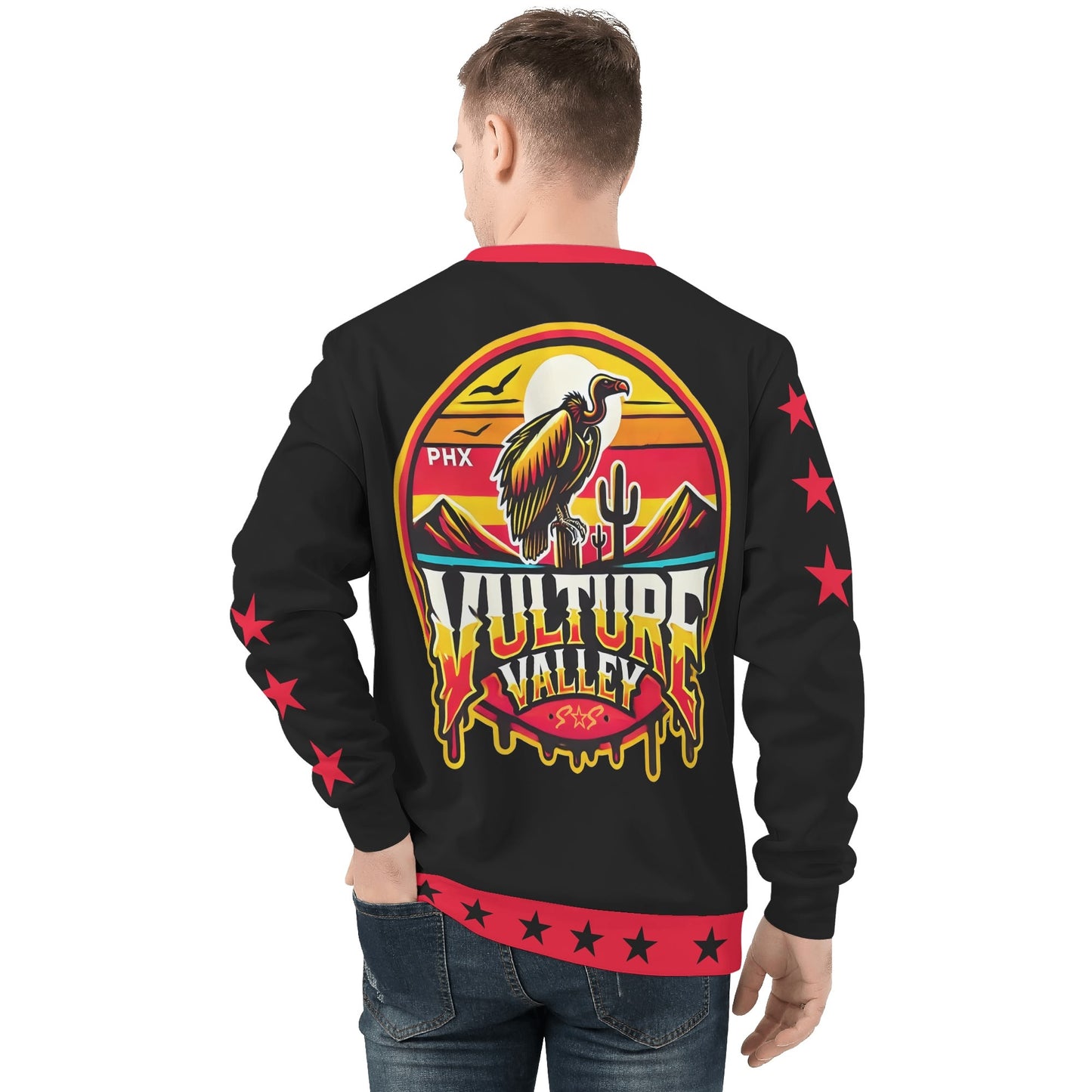 Vulture Valley Mens Crew Neck Sweatshirt