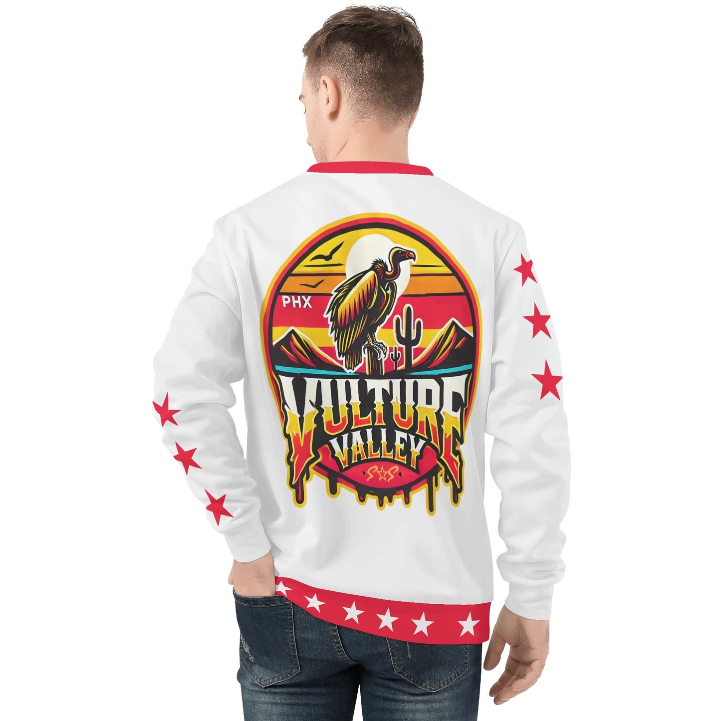 Vulture Valley Mens Crew Neck Sweatshirt