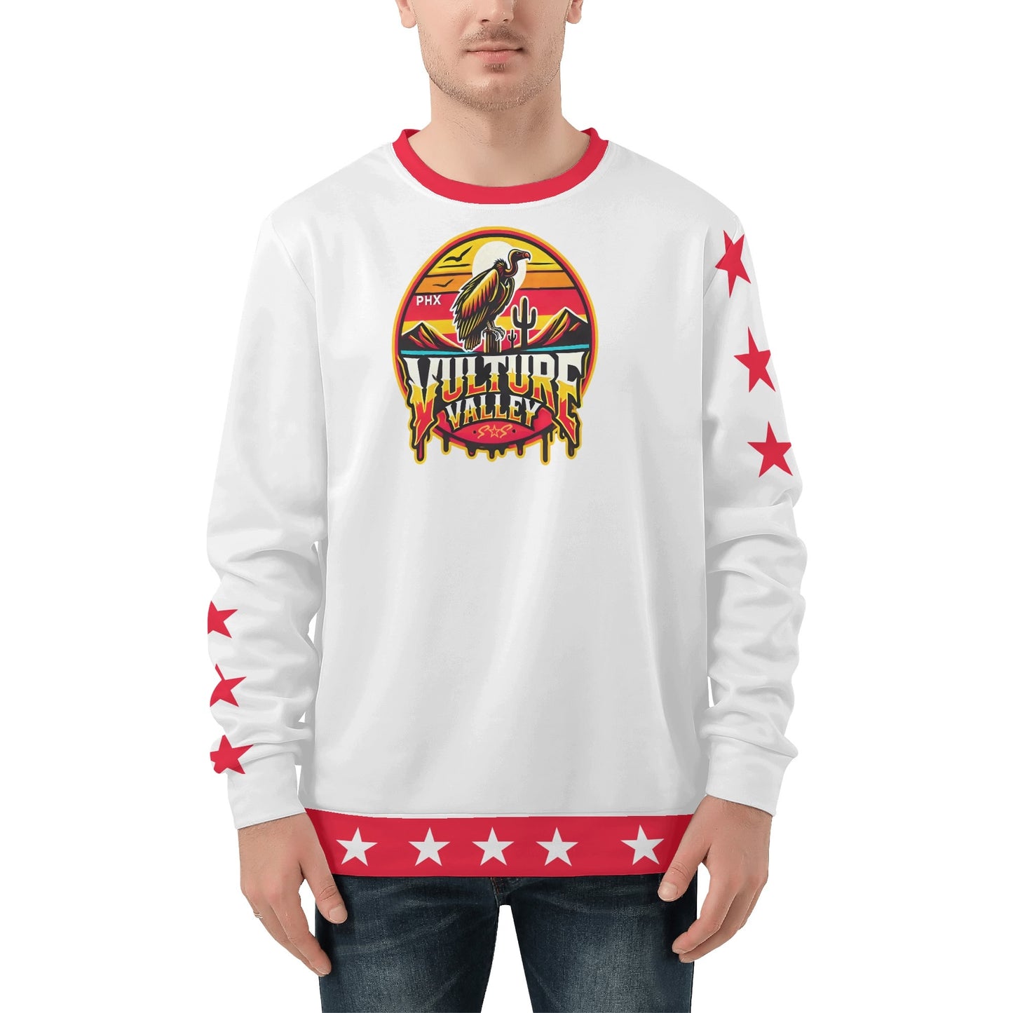 Vulture Valley Mens Crew Neck Sweatshirt