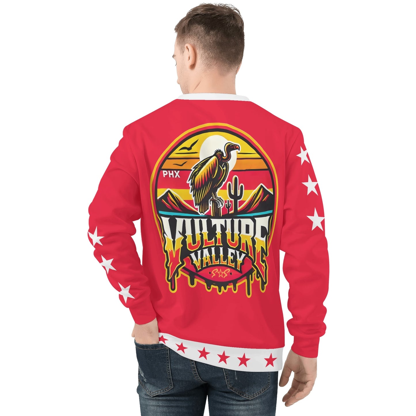 Vulture Valley Mens Crew Neck Sweatshirt