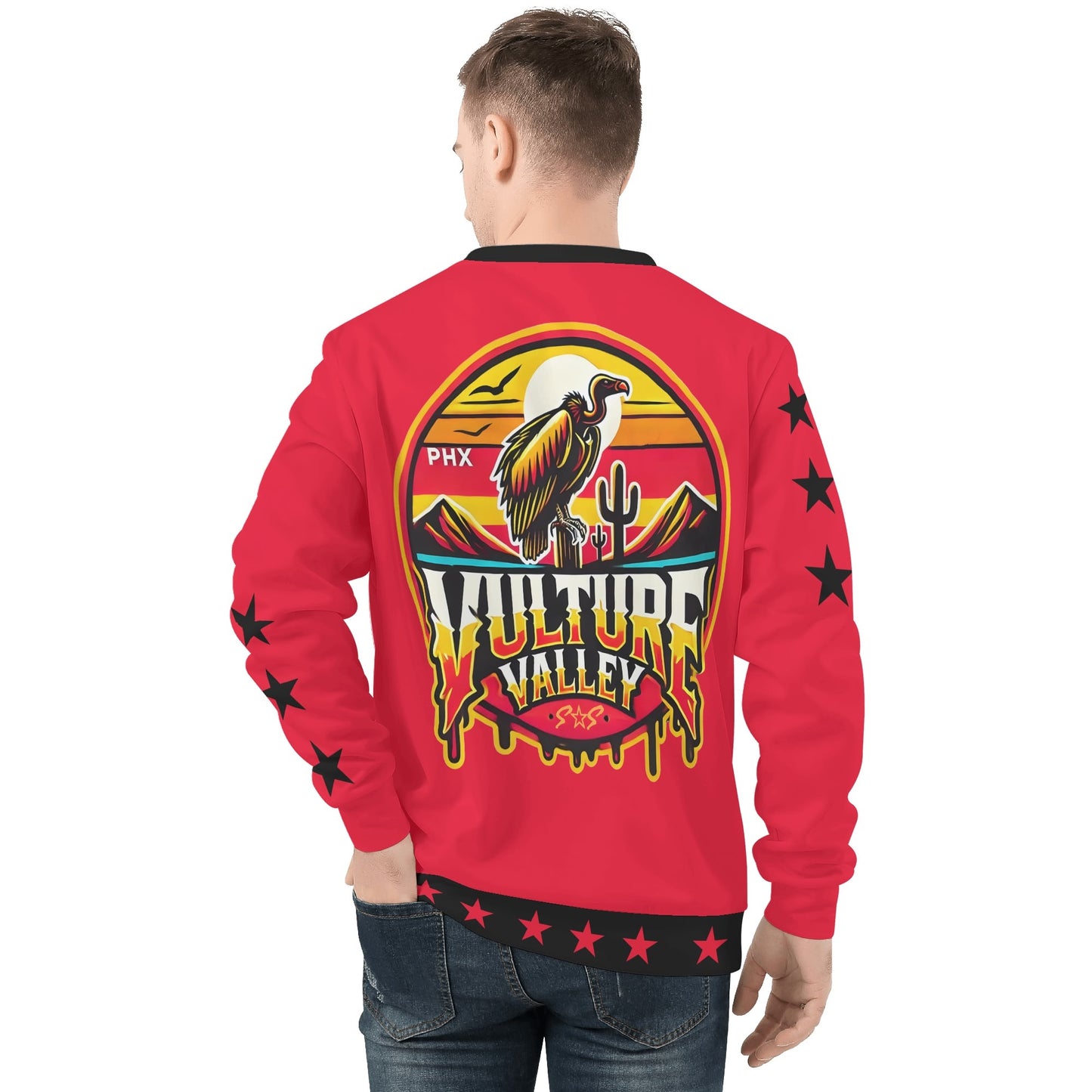 Vulture Valley Mens Crew Neck Sweatshirt