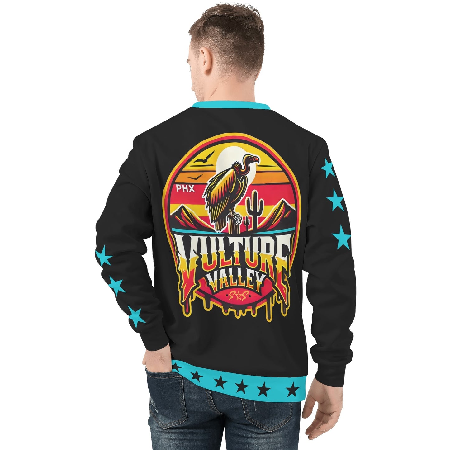 Vulture Valley Mens Crew Neck Sweatshirt