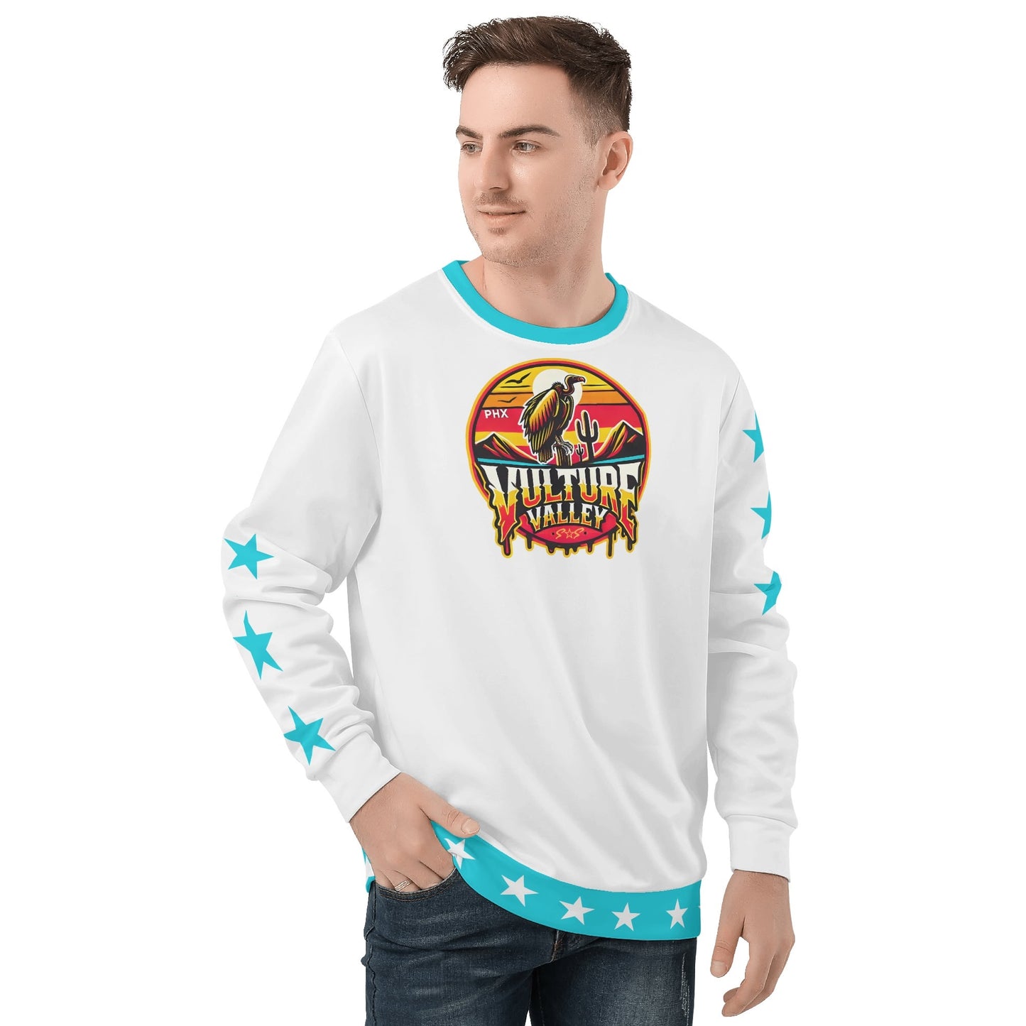 Vulture Valley Mens Crew Neck Sweatshirt