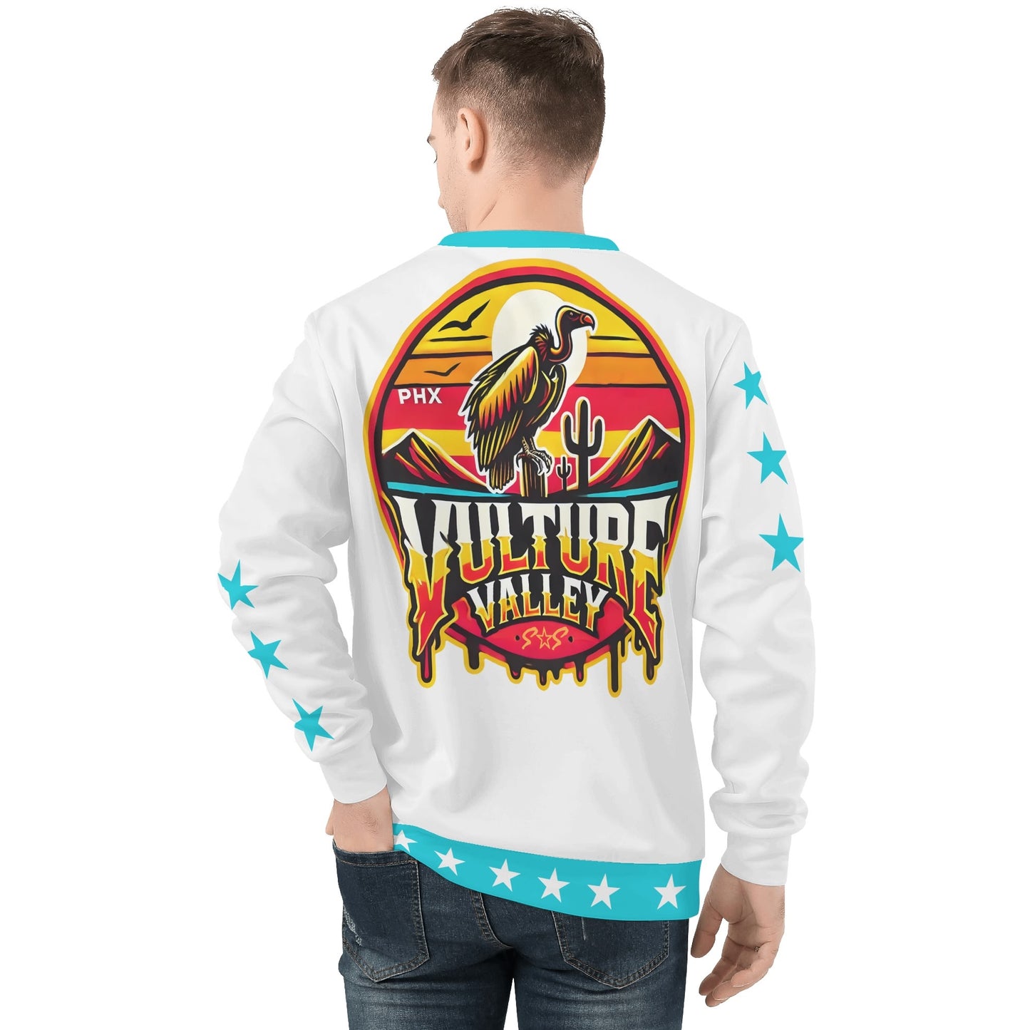 Vulture Valley Mens Crew Neck Sweatshirt