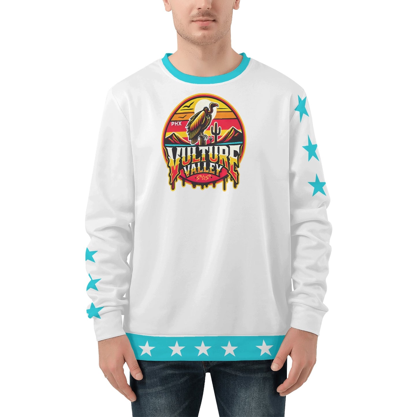 Vulture Valley Mens Crew Neck Sweatshirt