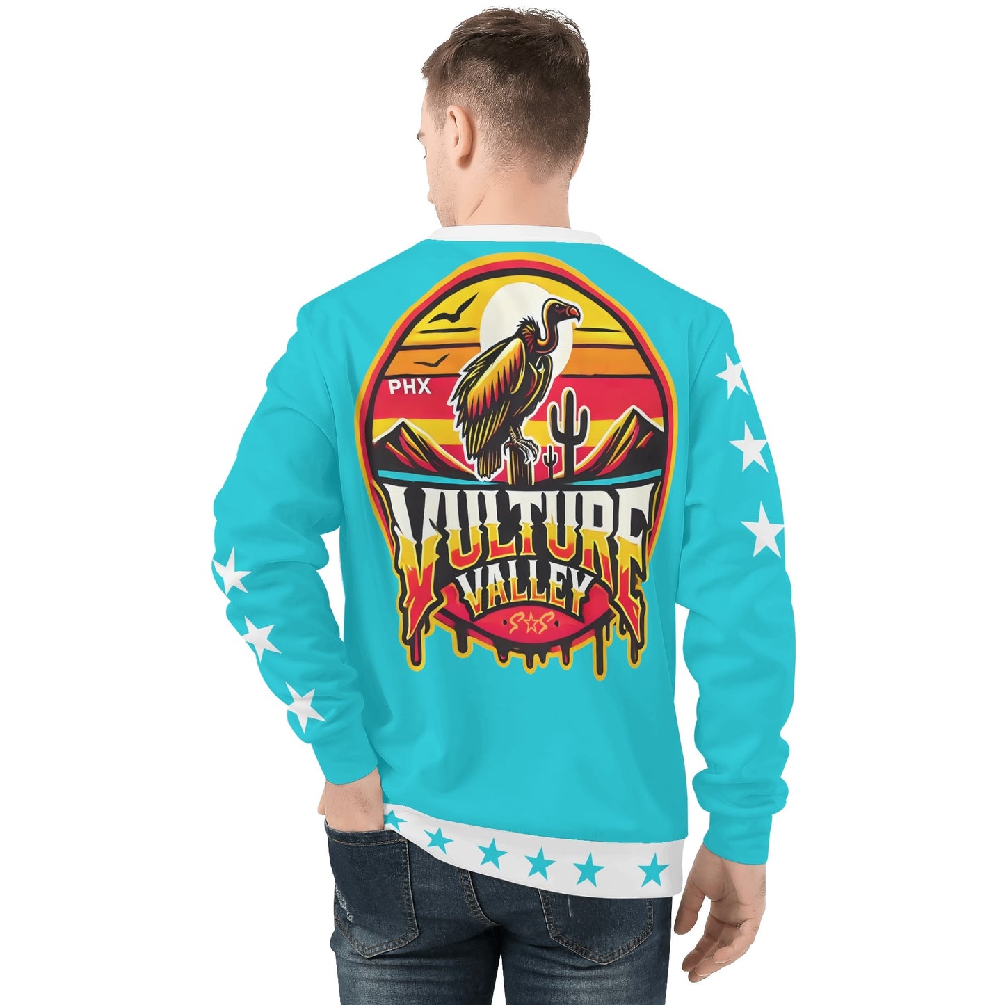 Vulture Valley Mens Crew Neck Sweatshirt