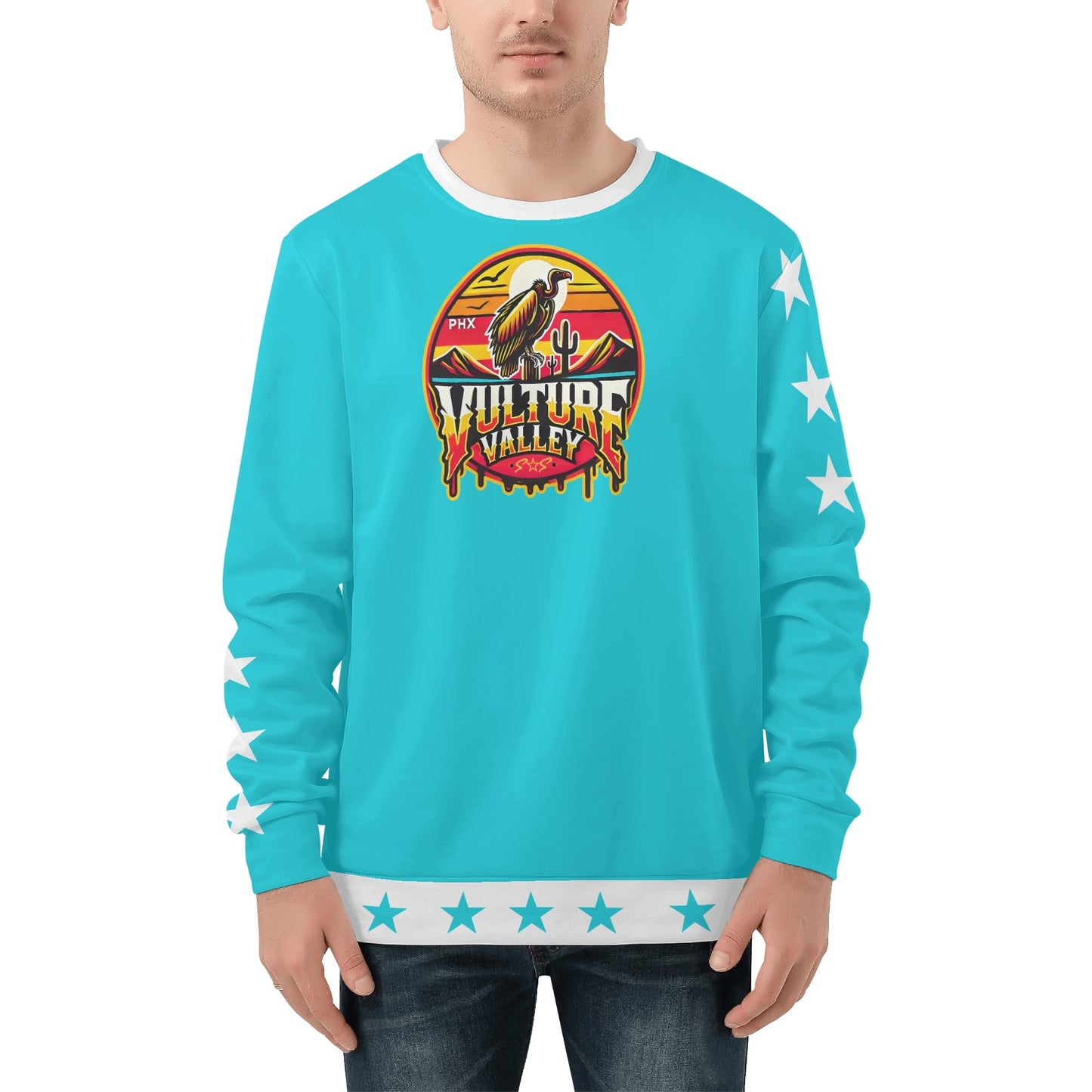 Vulture Valley Mens Crew Neck Sweatshirt