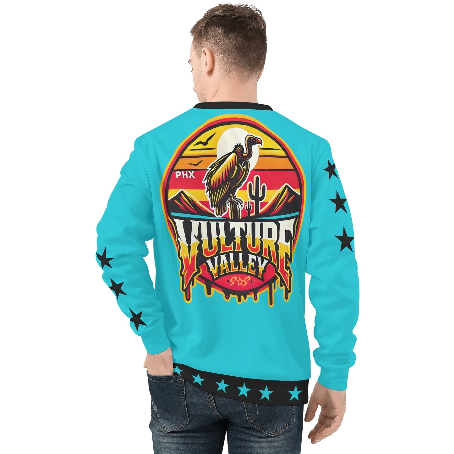 Vulture Valley Mens Crew Neck Sweatshirt