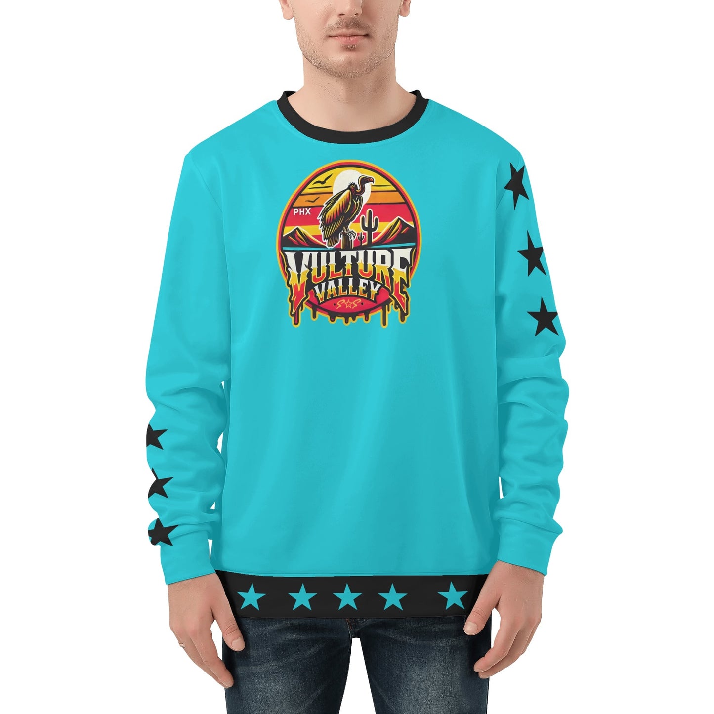 Vulture Valley Mens Crew Neck Sweatshirt