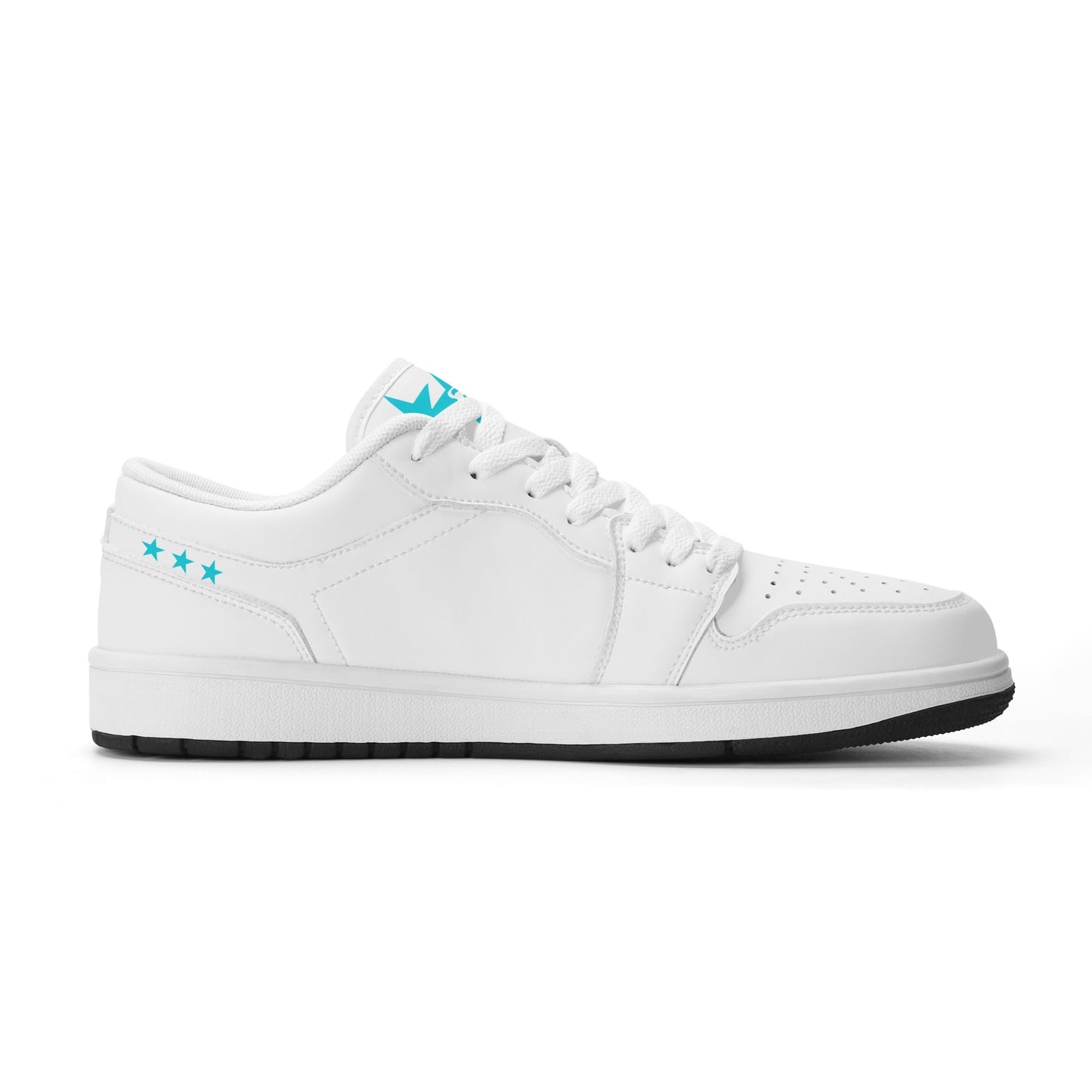 Vulture Valley Mens White Leather Low Top Valley Kicks