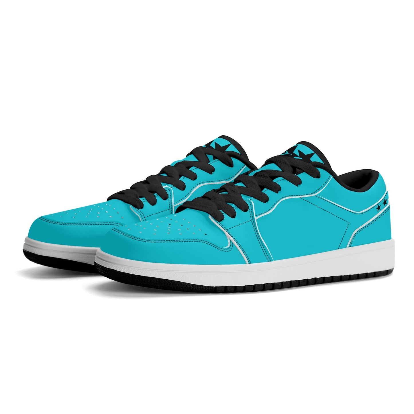 Mens Leather Low Top Valley Kicks