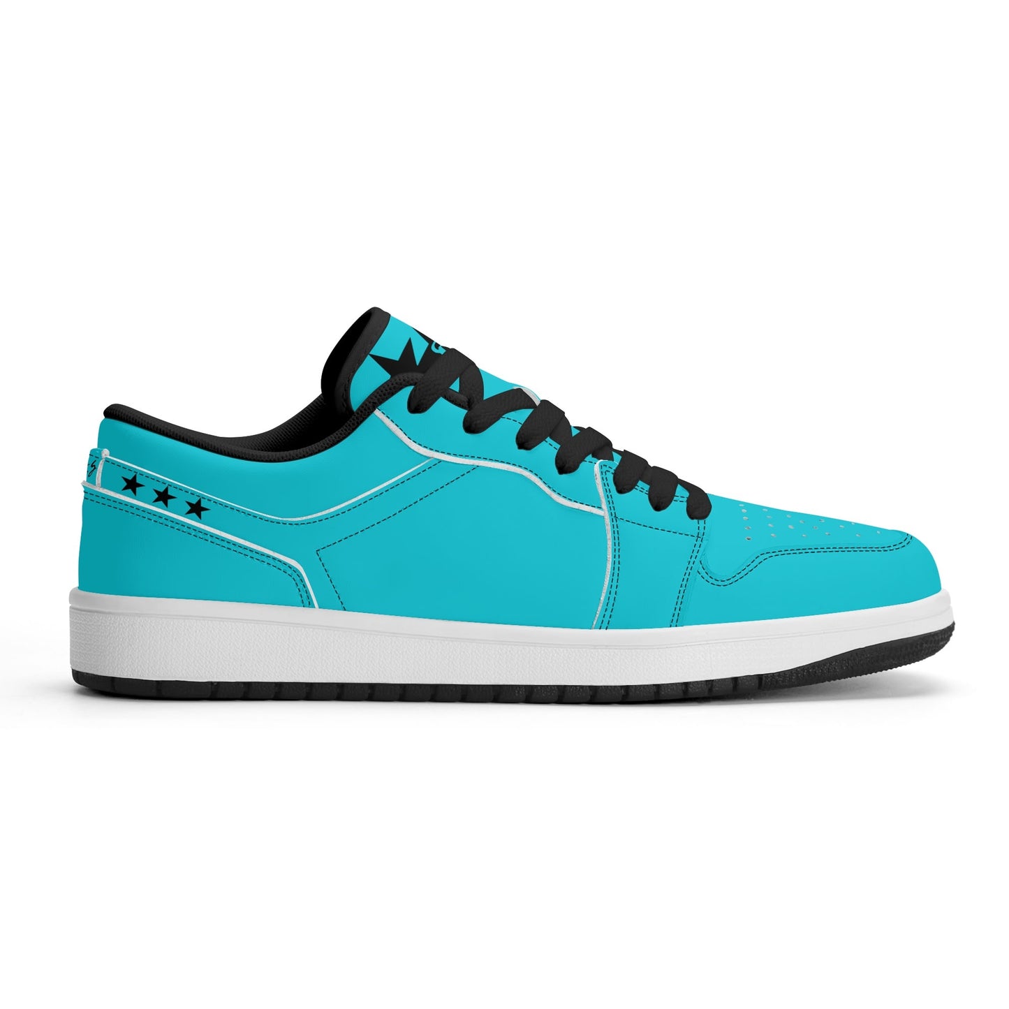 Mens Leather Low Top Valley Kicks