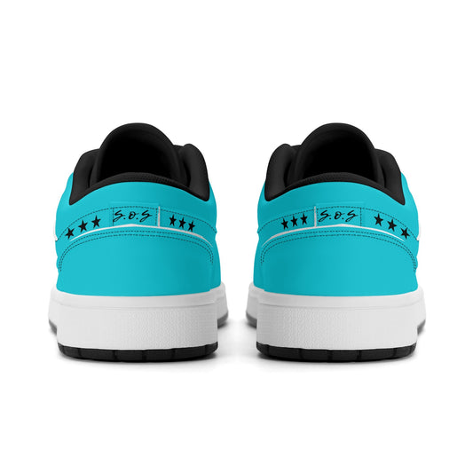 Mens Leather Low Top Valley Kicks