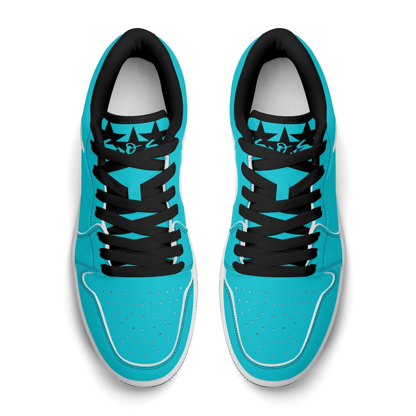 Mens Leather Low Top Valley Kicks