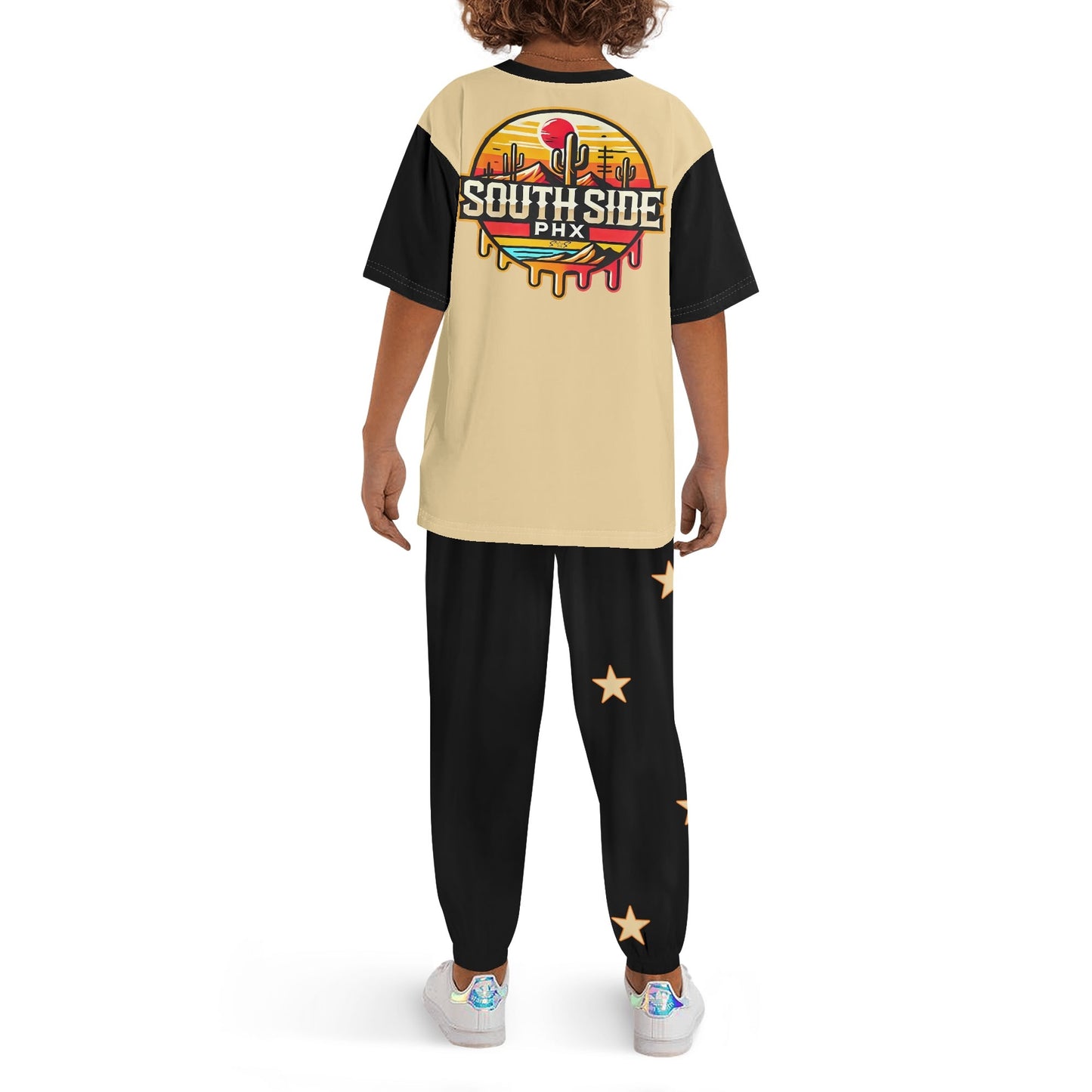 S.S. SouthSide Childrens Sleepwear Short Sleeve Shirt and Long Pants Set