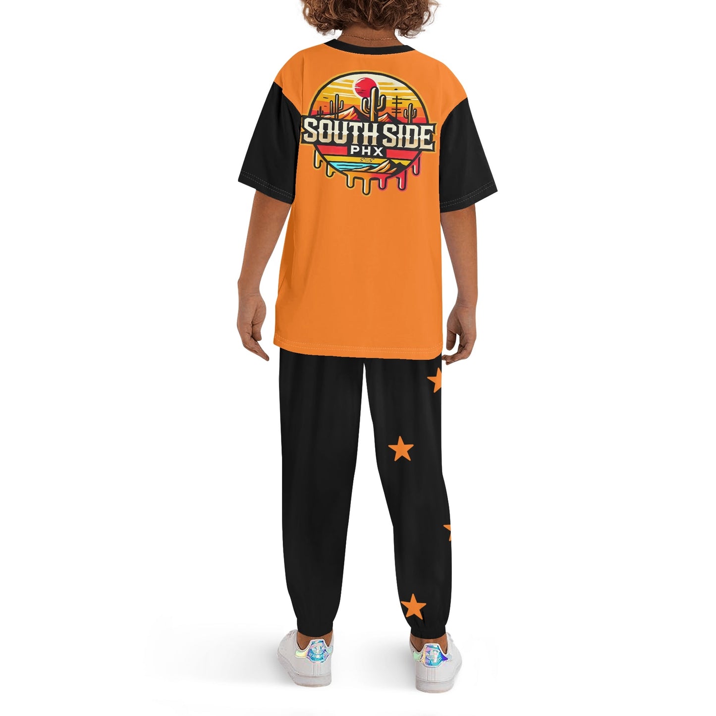 S.S. SouthSide Childrens Sleepwear Short Sleeve Shirt and Long Pants Set