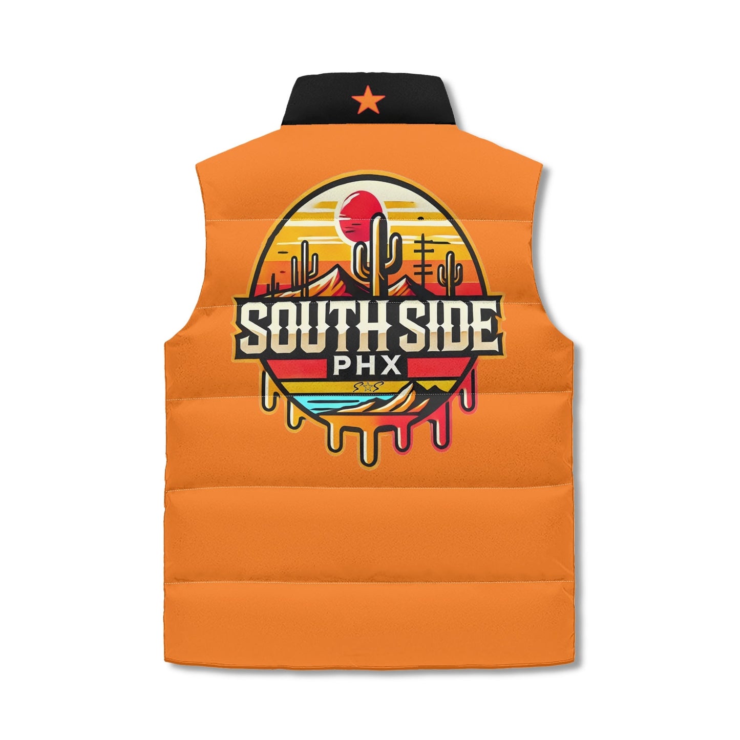 S.S. SouthSide  Zip Up Puffer Vest