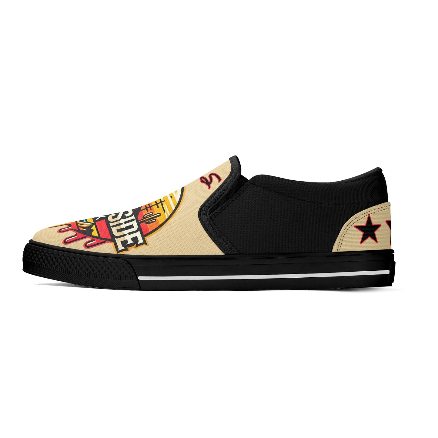 S.S. SouthSide Mens Slip On Star Kicks