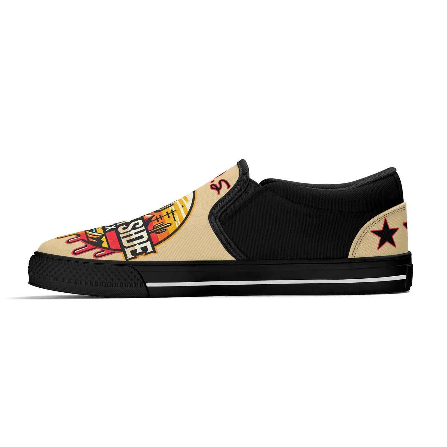 S.S. SouthSide Mens Slip On Star Kicks