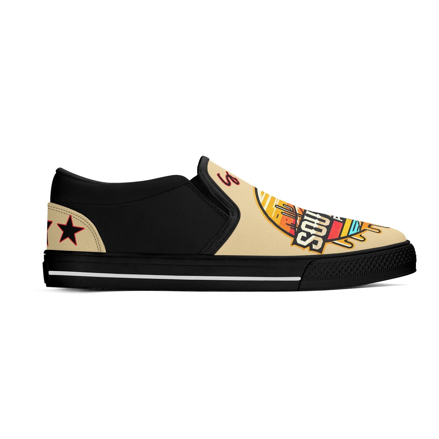 S.S. SouthSide Mens Slip On Star Kicks