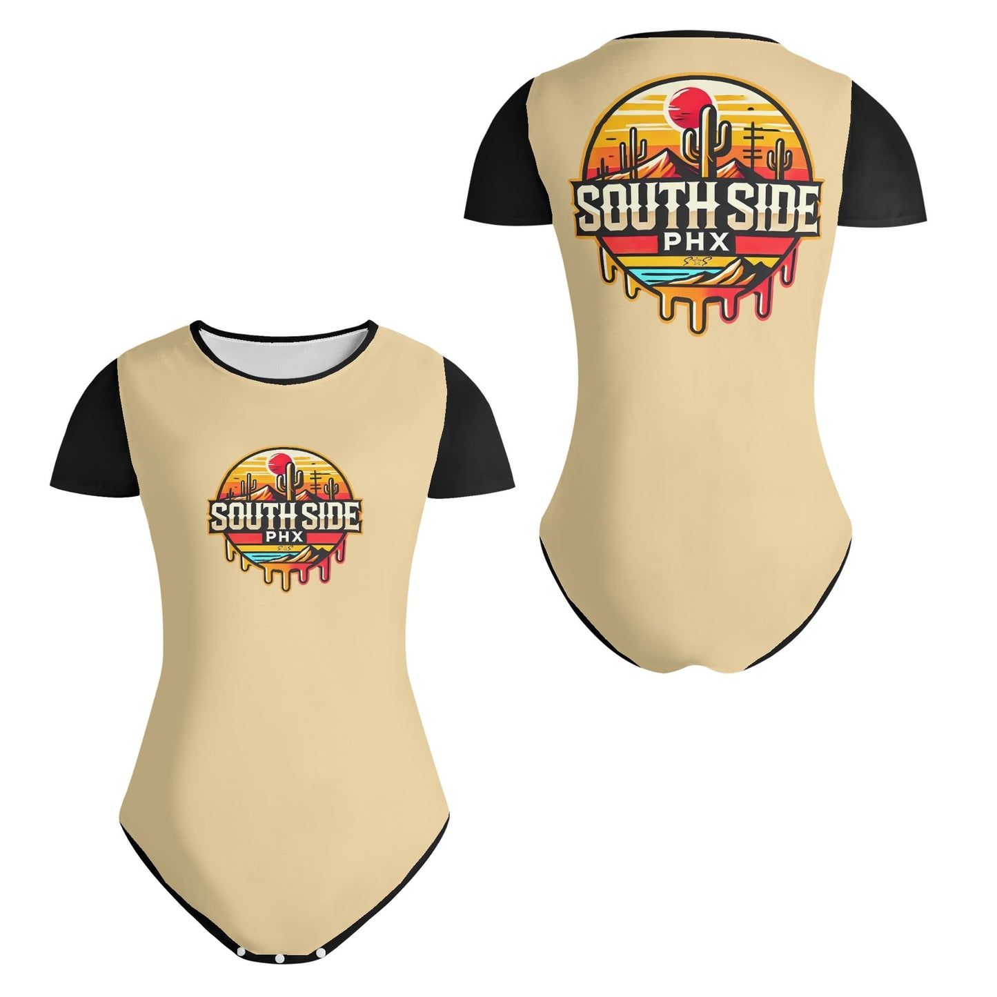 S.S. SouthSide Womens Soft Short Sleeve Bodysuit