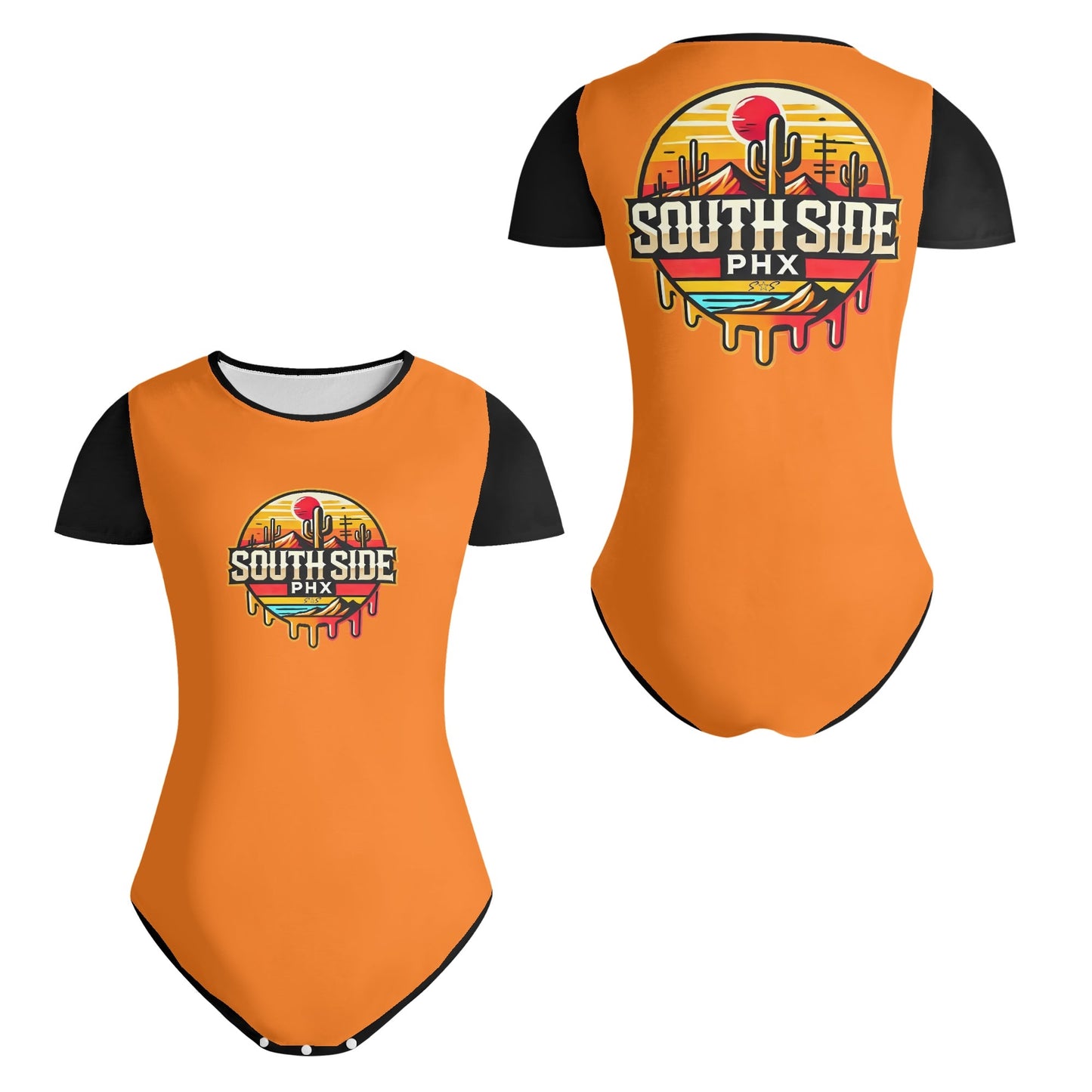 S.S. SouthSide Womens Soft Short Sleeve Bodysuit