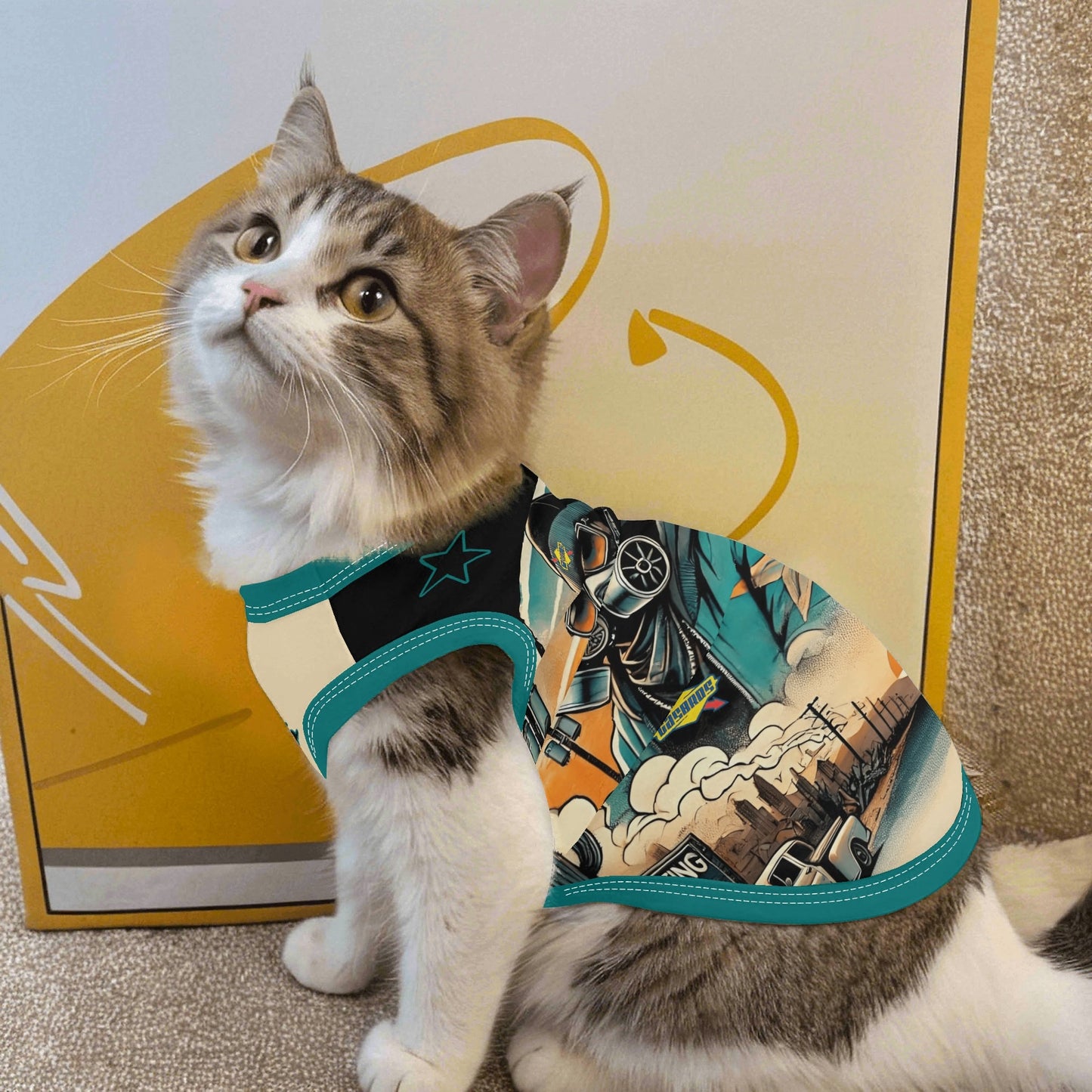 S.O.S x Gas Bros Pet Hoodies for Small/Medium Dogs