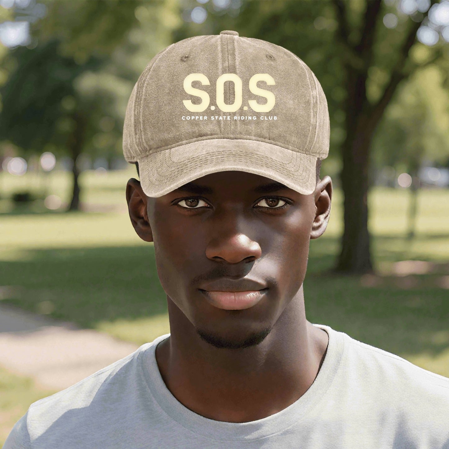 Copper Flex By S.O.S = Denim Style Hat Ship/US