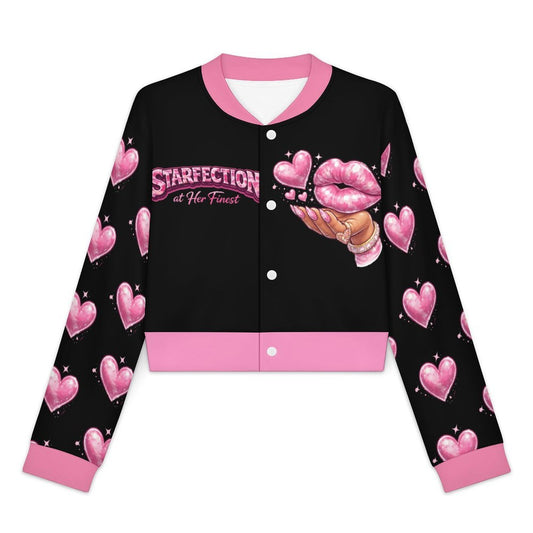 Starfection Ladies Edition Women's Cropped Open Front Jacket