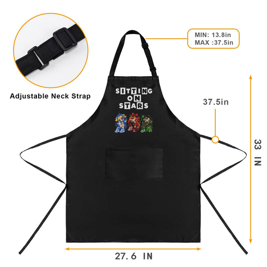 S.O.S: Power Puff Gang Apron for Women | Ships from USA