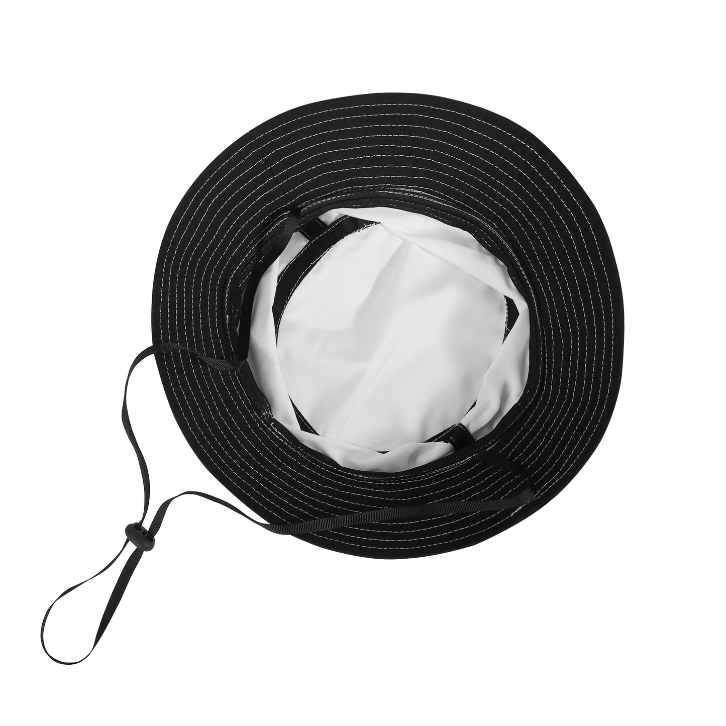 Star Gang White/Black Bucket Hats with Adjustable String