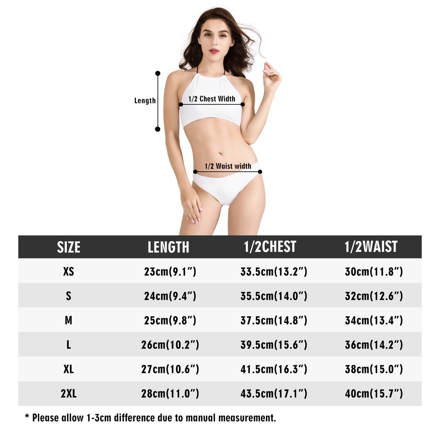 3.N.3.M.3 Enemy Women's High Neck Bikinis Swimsuit