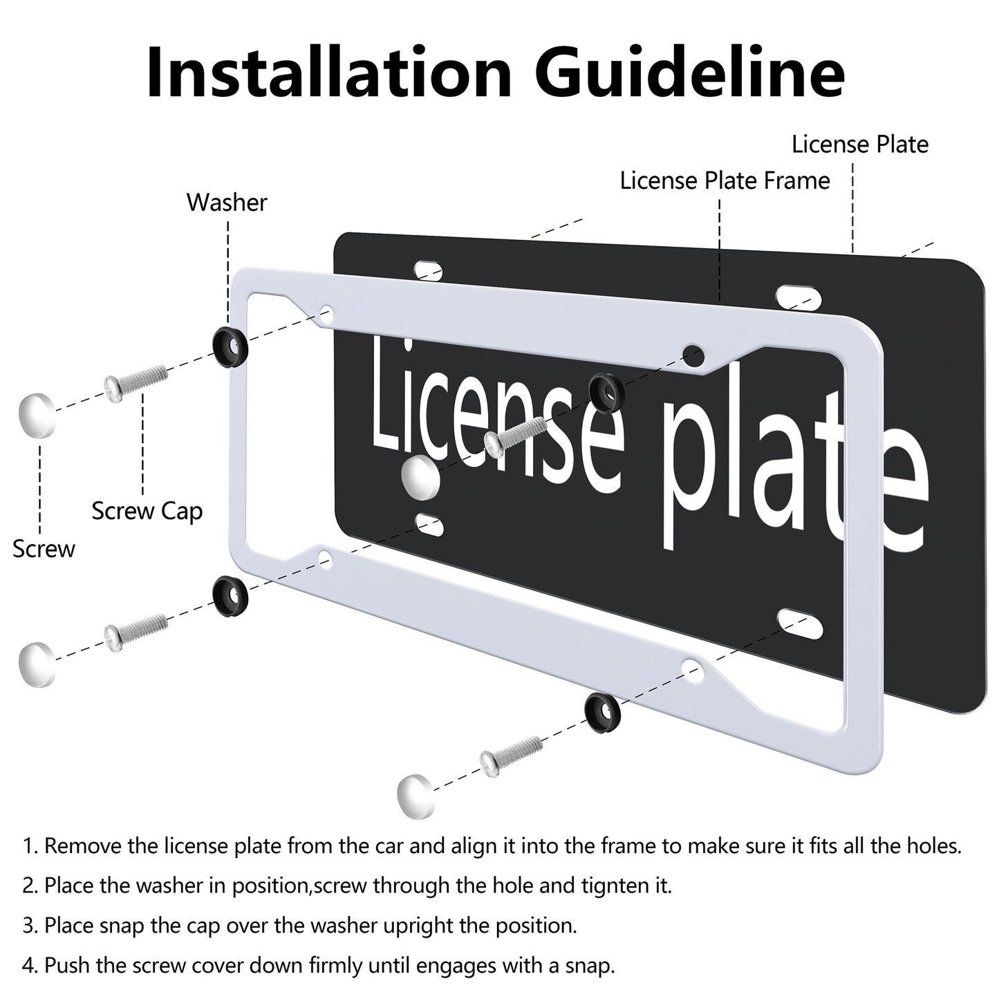 Space Aliens Blue License Plates