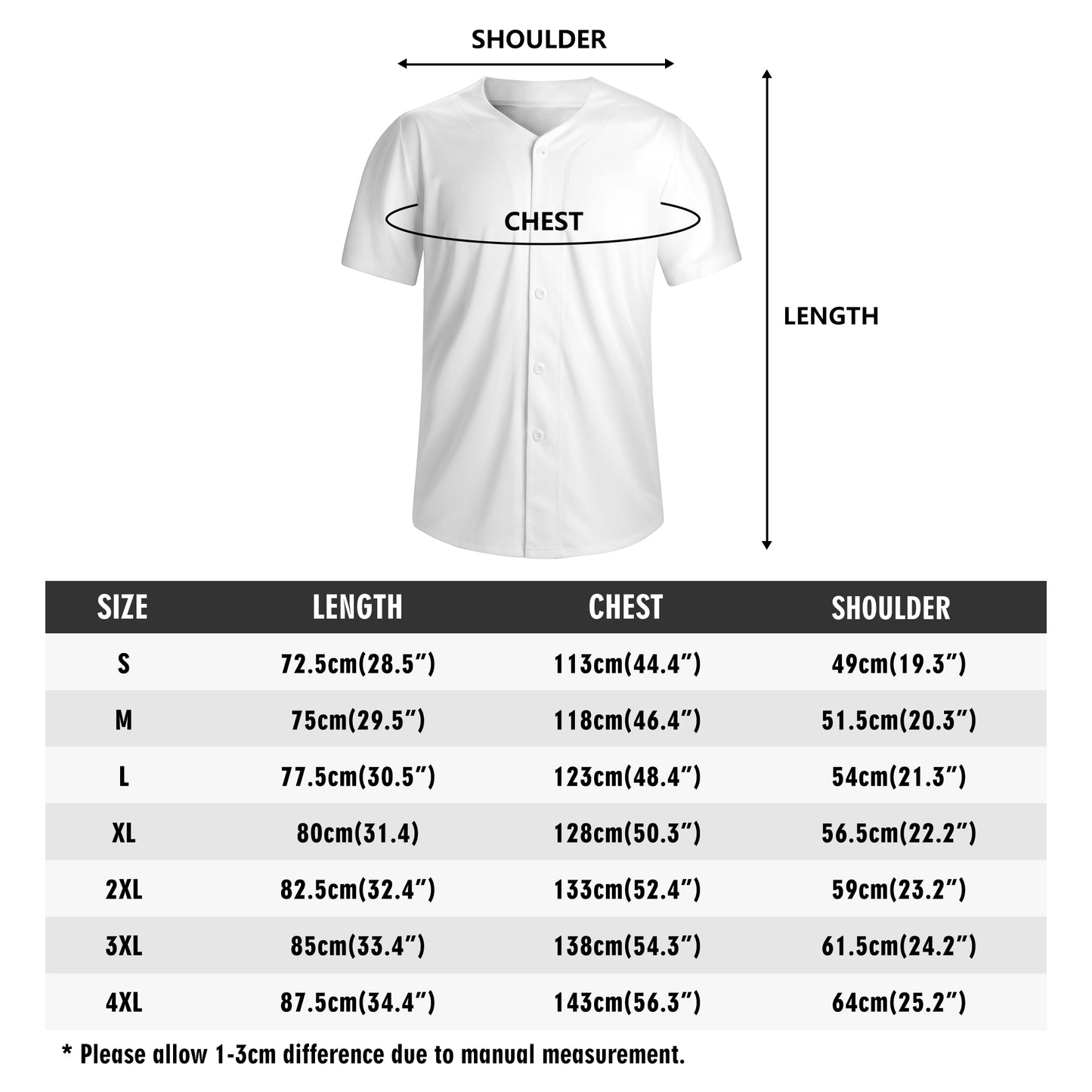 G.S.G Ghost Star Ghouls Mens White Short Sleeve Baseball Jersey