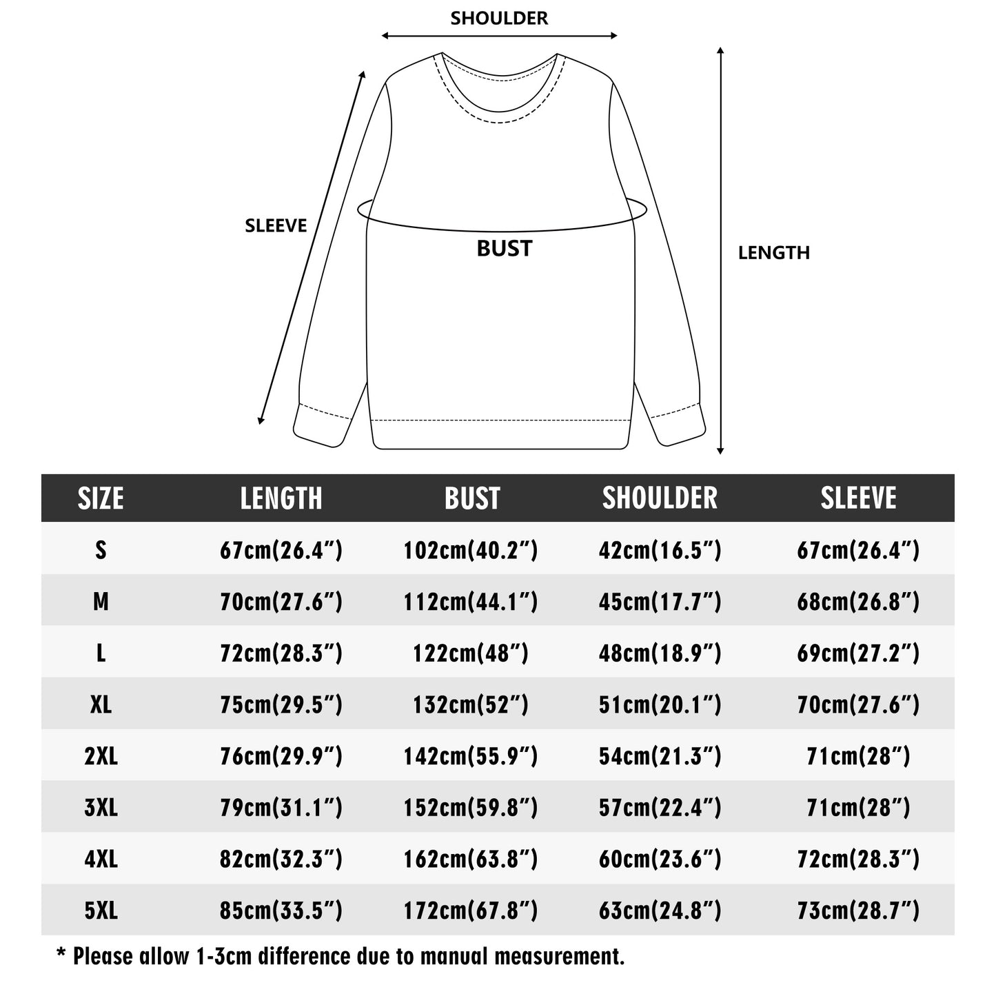 3.N.3.M.3 Enemy S.O.S Limited Edition Black/White Adult Crewneck Sweatshirt