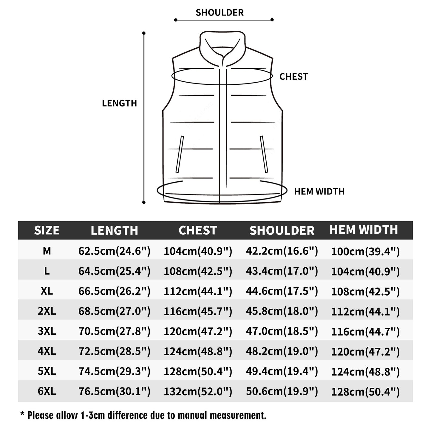 S.S. SouthSide Zip Up Puffer Vest