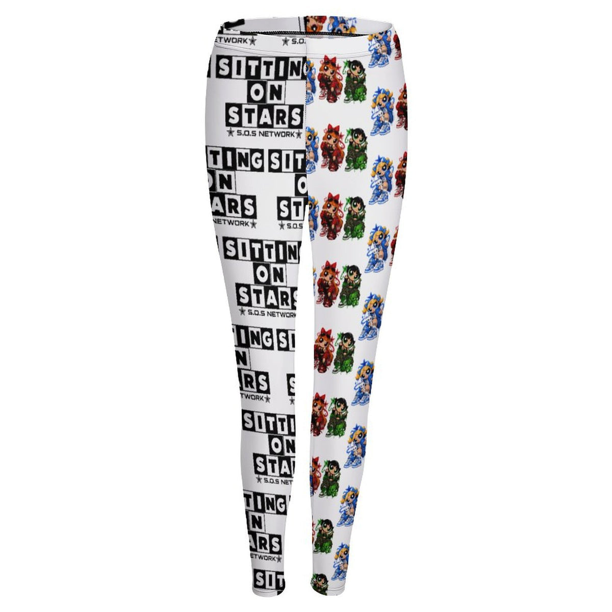 S.O.S: Power Puff Gang Women's High-Waist Legging